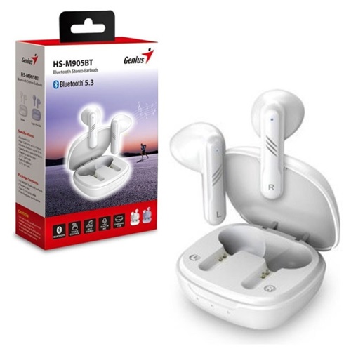 AURI IN EAR BT ESTUCHE GENIUS HS-M905 WHITE