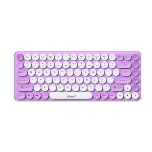 TECLADO WIRE/BT 80% XO-KB-12 GRIS TRICO