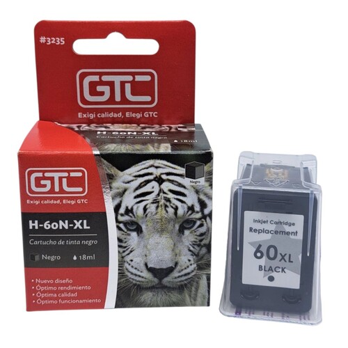 CAR. ALT. HP 60 NEGRO GTC 18ML P/4280/4480/1