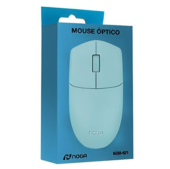 MOUSE USB NOGANET NGM-621 1000DPI VERDE